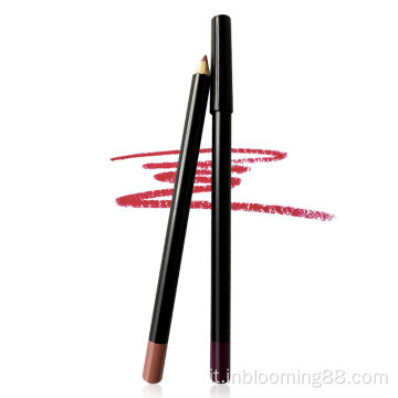 Wholesale Customized Waterproof 12 Colors Lip Liner Pencil Private Label